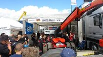 Truck-Grand-Prix, Truck Race, Lkw, Reparaturen, Fahrerlager, Halm