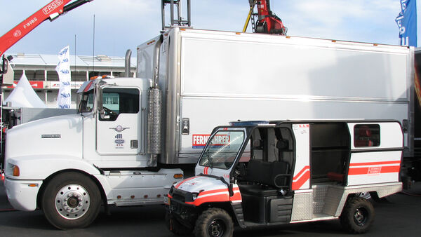 Truck-Grand-Prix, Truck Race, Lkw, Rotes Kreuz