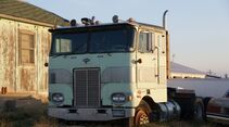 Truck, Grenze, Stumreiter