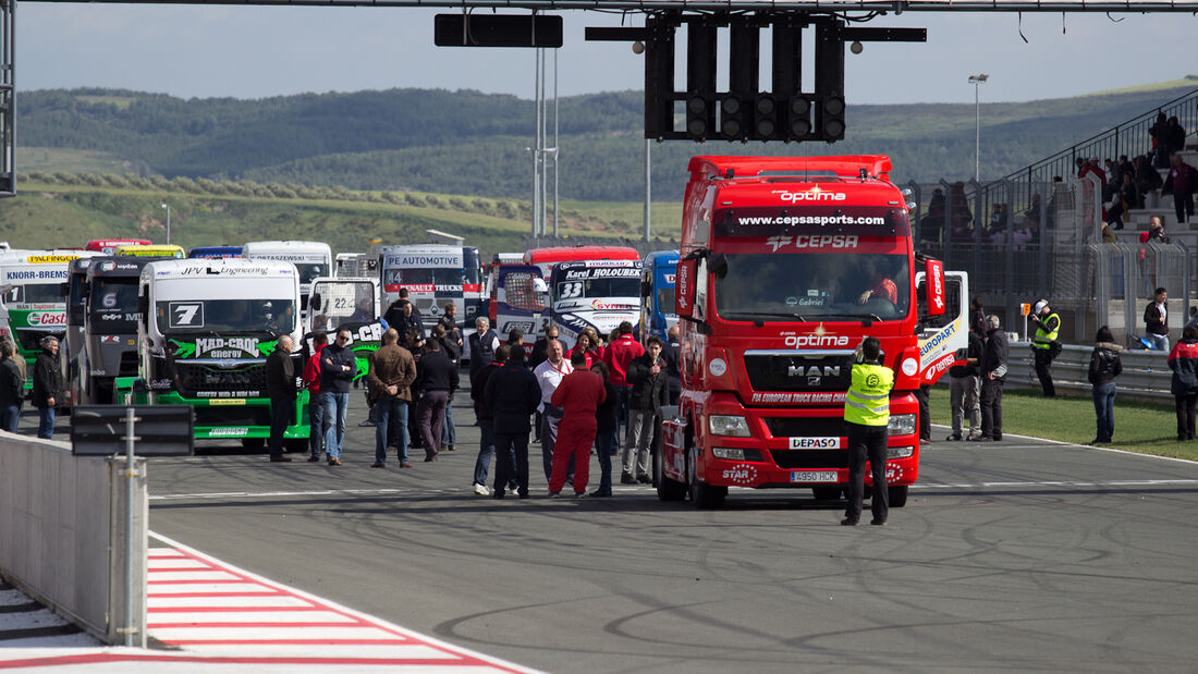 Truck Race Navarra zweites Rennen