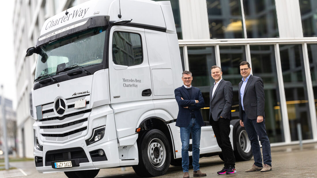 Truck-as-a-Service: Daimler Truck Financial Services integriert Mietangebot von CharterWay

Truck-as-a-Service: Daimler Truck Financial Services integrates rental offer from CharterWay