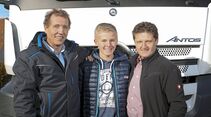 Truckerstube M-Truck m-line Dusche Fa wohnen handtuch zu Hause heimisch daheim couch schlafcouch sofa schlafsofa sohn Regale Kommode Kleider Poster Sauber Kabine innen Fahrerhaus Führerhaus