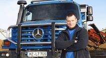 Truckjob FF 3/2017, Zetros-Kipper-Fahrer René Irmler bei ACZ Transport GmbH. 