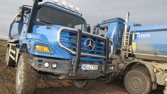 Truckjob FF 3/2017, Zetros-Kipper-Fahrer René Irmler bei ACZ Transport GmbH.