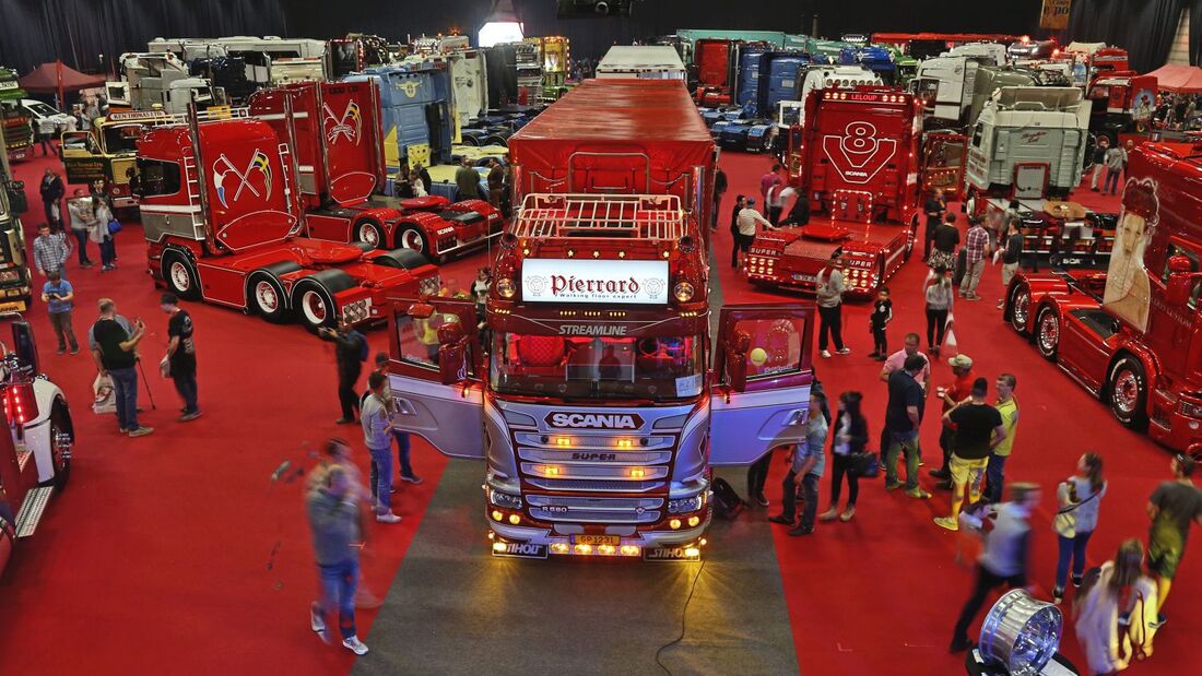 Truckshow Ciney Belgien Supertruck Showtruck