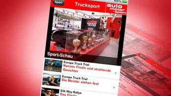 Trucksport-Nachrichten in der ams-App