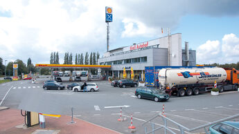 Truckstop, Autohof Bünde, A30, Außenansicht