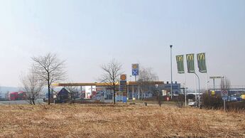 Truckstop, Autohof Holzland, A 2, Auáenansicht