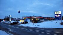 Truckstop, Autohof Salzbergen, A30, Außenansicht
