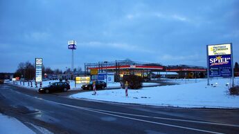 Truckstop, Autohof Salzbergen, A30, Außenansicht