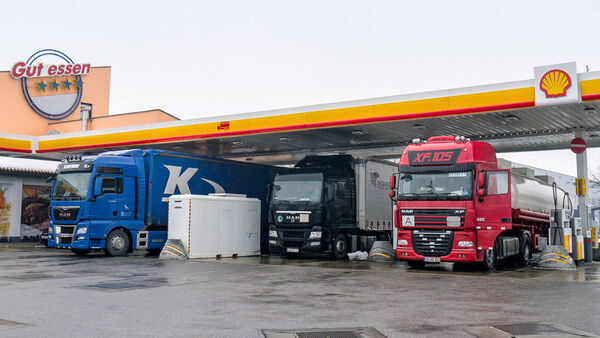 Truckstop, Euro-Rastpark Regensburg Ost, Tankstelle