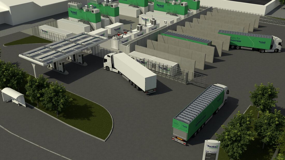 Tyczka Hydrogen, Schweinfurt, Wasserstoff-Hub