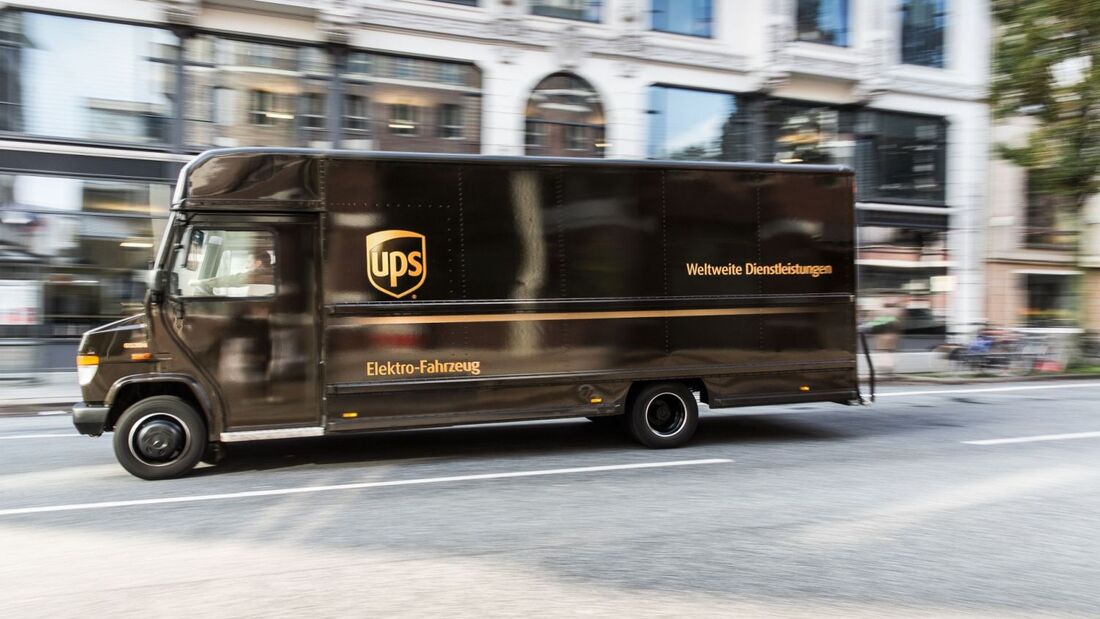UPS / Standort Hamburg / Emissionsfrei / Elektro / City
