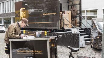 UPS Standort Hamburg Neue Mitte Altona