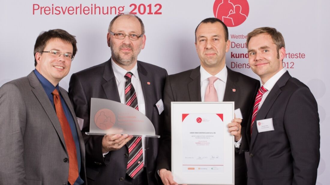 UTA Beste Dienstleister 2012