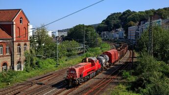 Übergabegüterzug in Wuppertal