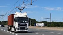 Übersicht über Lkw mit alternativen Antrieben bei Rhenus.