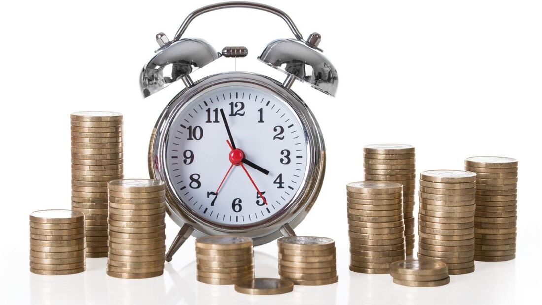 Uhrzeit, Geld, Wecker