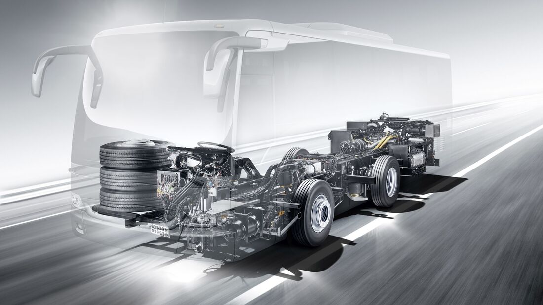 Umfangreiches Upgrade für das Omnibus-Chassis Mercedes-Benz OC 500

Extensive upgrade for the Mercedes-Benz OC 500 bus chassis