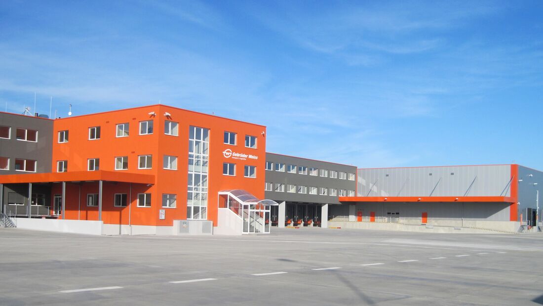 Umschlagzentrum in Prag