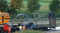 Unfall, A8, 2011, August