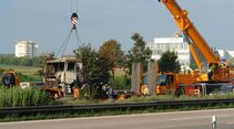 Unfall, A8, 2011, August