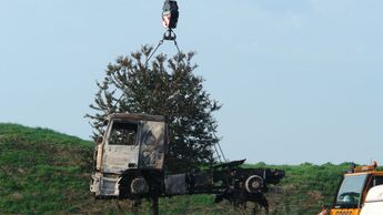 Unfall, A8, 2011, August