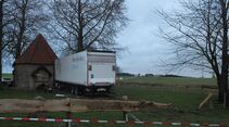 Unfall, Lkw, Kirche