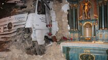 Unfall, Lkw, Kirche