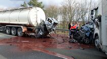 Unfall Stauende, Lkw, A5, mannheim