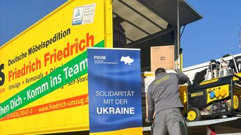 Unternehmensgruppe Friedrich Friedrich unterstützt Hilfsaktion für die Ukraine