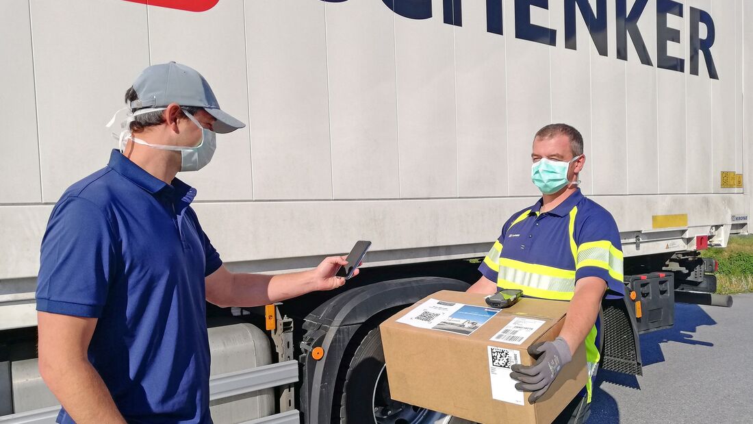 Unterschrift auf Distanz: DB Schenker in Graz entwickelt 
No-Touch-Signatur fr Warenbergabe whrend Corona