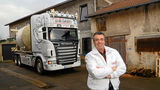 Unterwegs mit Wechselsilos, Scania, Krotten