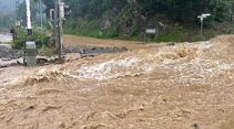 Unwetterschäden an der Bahninfrastruktur