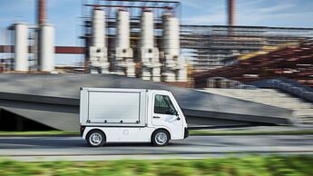 V500e-Testfahrzeug von Sevic Systems