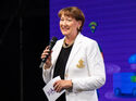 VDA-Präsidentin Hildegard Müller bei der Eröffnung der IAA Transportation 2026 in Hannover.