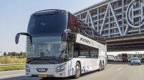 VDL FDD2-141 Doppeldecker, Reisebus, Test LAO 11 2016; DAF MX-13; 