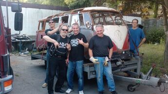 VW Bus T1, Bulli, Samba, Sambabus, Samba Bus, 23 Fensterbus, Lackierarbeiten, Blecharbeiten