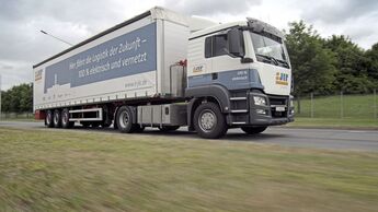 VW Porsche eJIT E-Lkw E-Truck