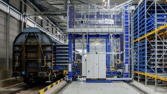 VW stellt Batterie-Logistik in Zwickau auf Zugtransport um.