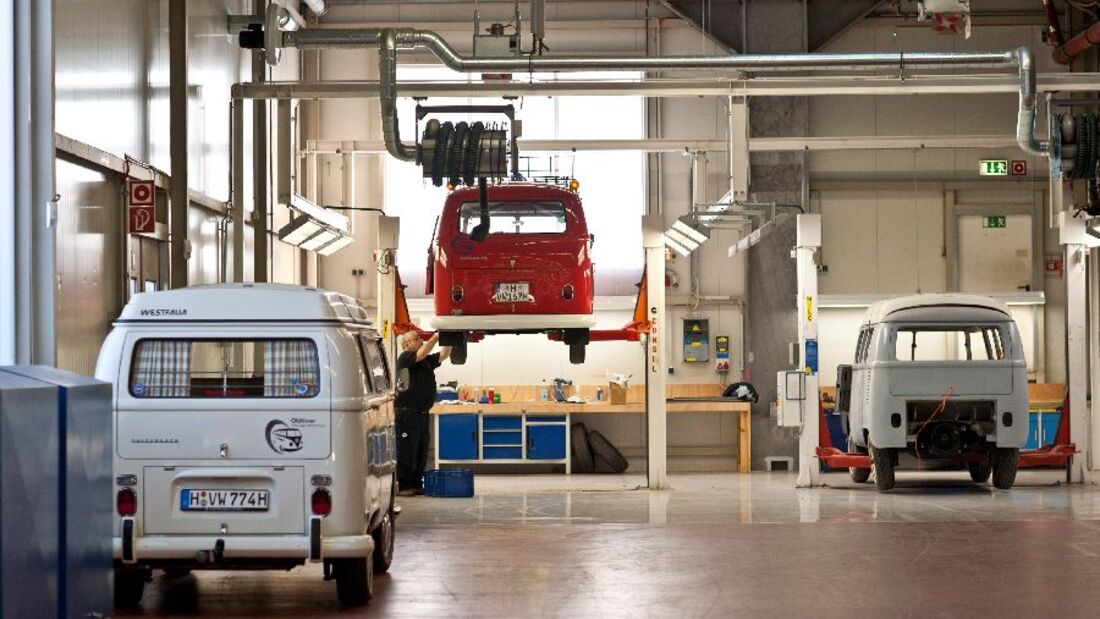VWN Oldtimer VW Bulli Werkstatt