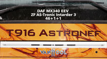 Van Hool, T916 Astronef, Schriftzug