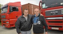 Vater Bernd Pelster und Sohn Frank