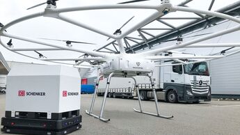 Velodrone von Velocopter bei DB Schenker