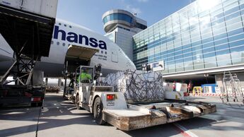 Verladung Palette am Fraport