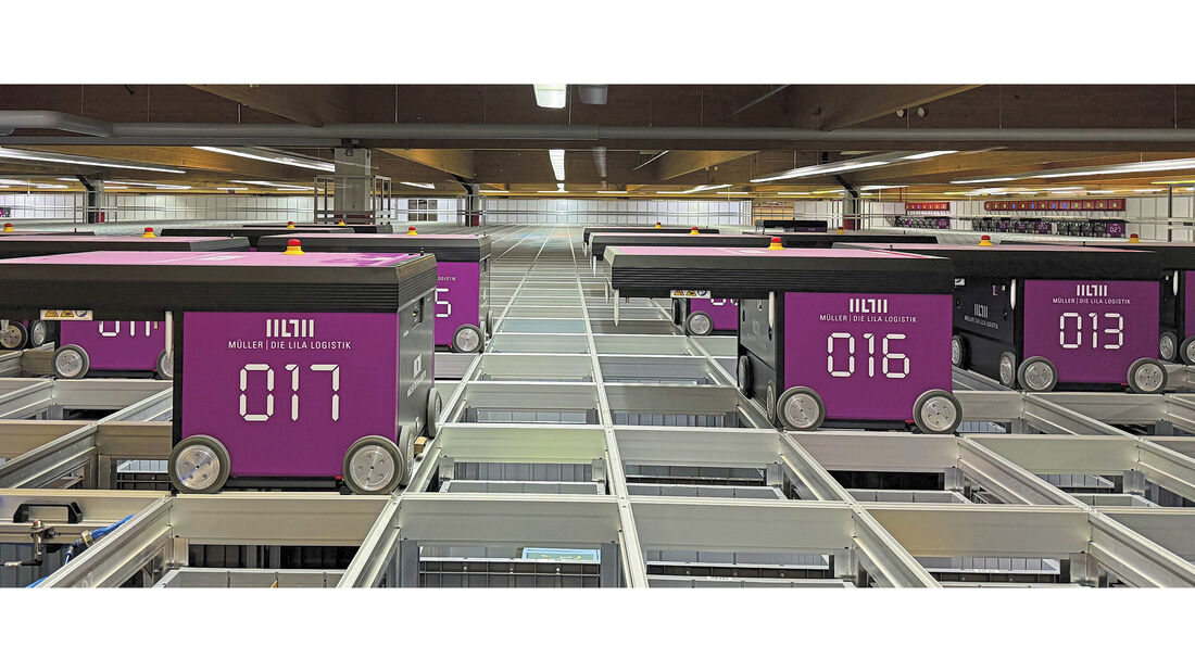 Verlagslogistik Automatisierung Roboter