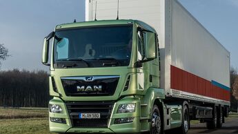 Verteiler-E-Lkw von MAN