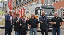Vierter Fernfahrer Truck