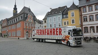Vierter Fernfahrer Truck