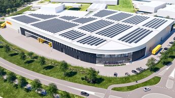 Visualisierung des DSC European Battery Logistics Hub
